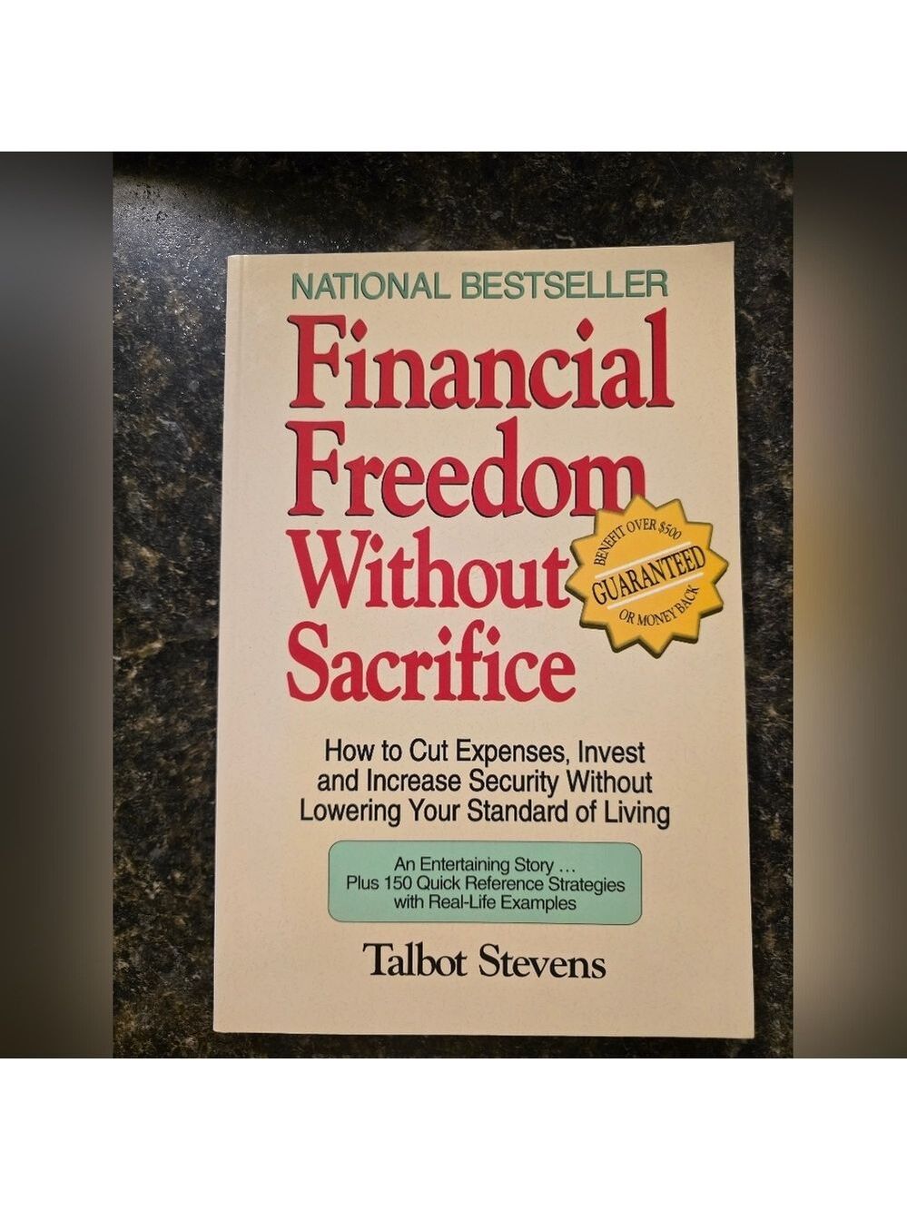*4 for $25* Financial Freedom Without Sacrifice Book